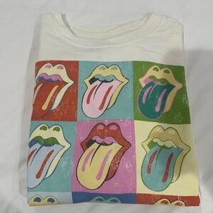 🩵 the rolling stones sweatshirt